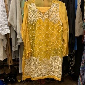 Agha noor shirt and slip